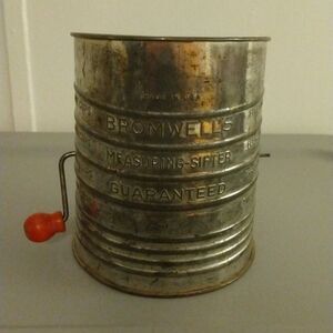 Vintage Flour Sifter Bromwells